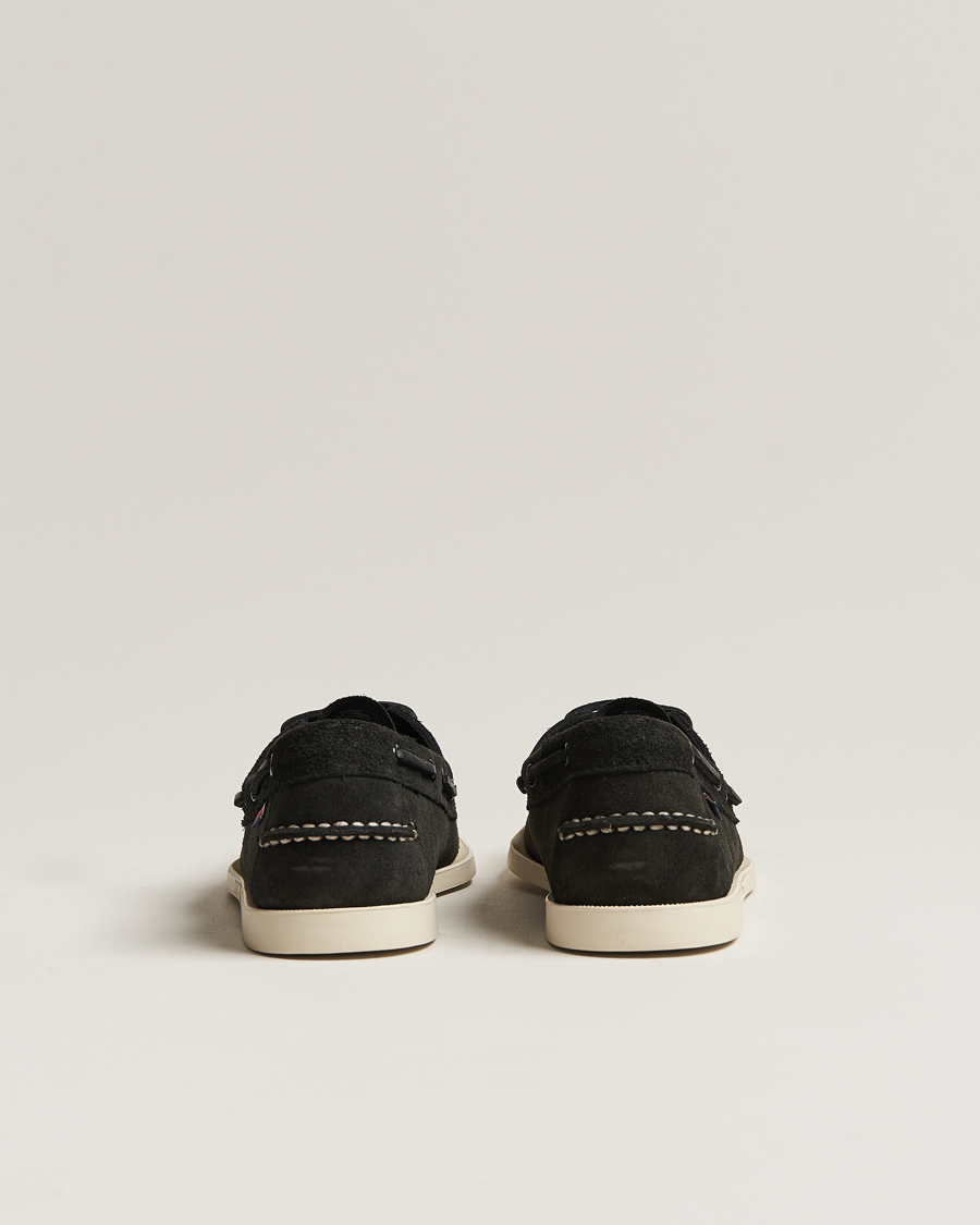 Herren | Segelschuhe | Sebago | Docksides Suede Boat Shoe Black
