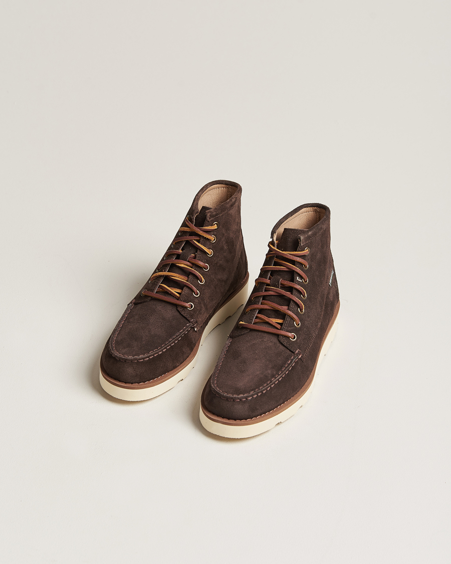 Herren | Schuhe | Sebago | Tala Oiled Suede Mid Boot Dark Brown