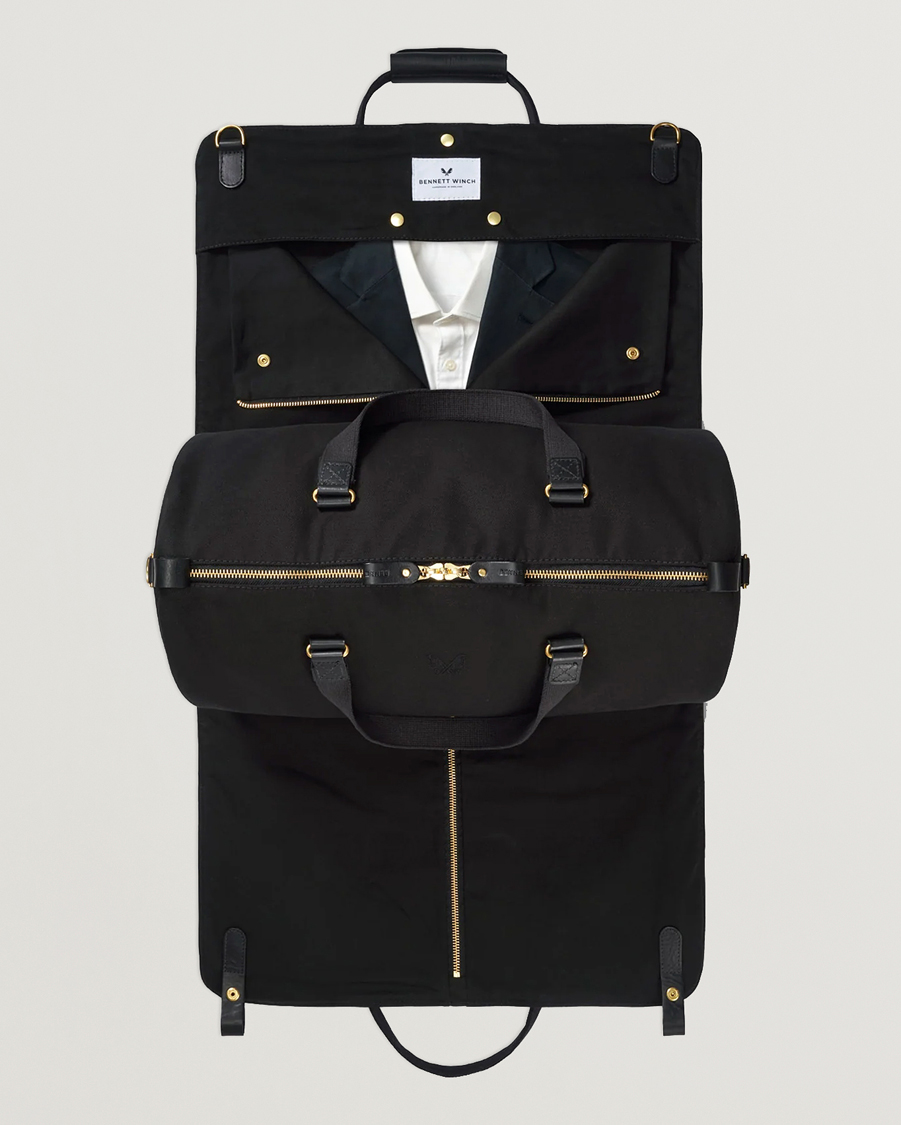 Herren | Taschen | Bennett Winch | Canvas Suit Carrier Holdall Black