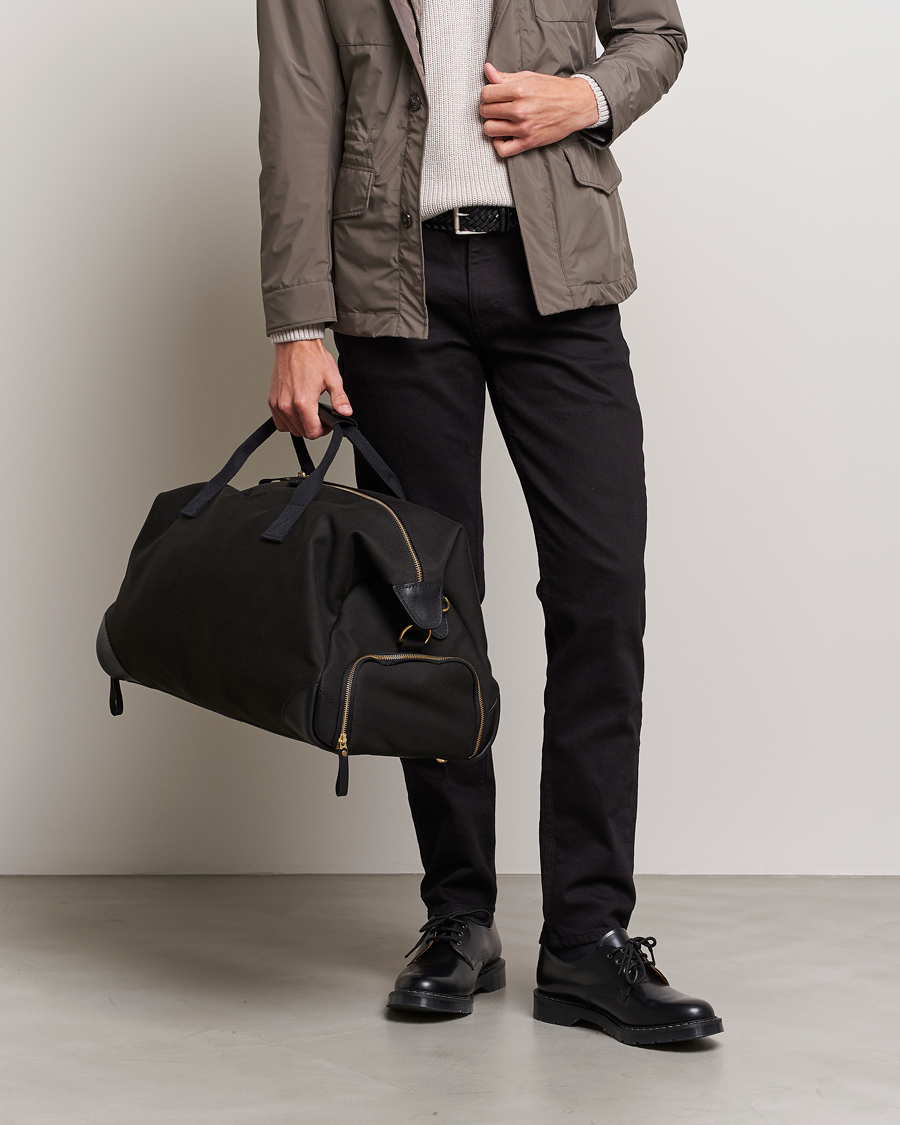 Herren | Taschen | Bennett Winch | Canvas Weekender Black