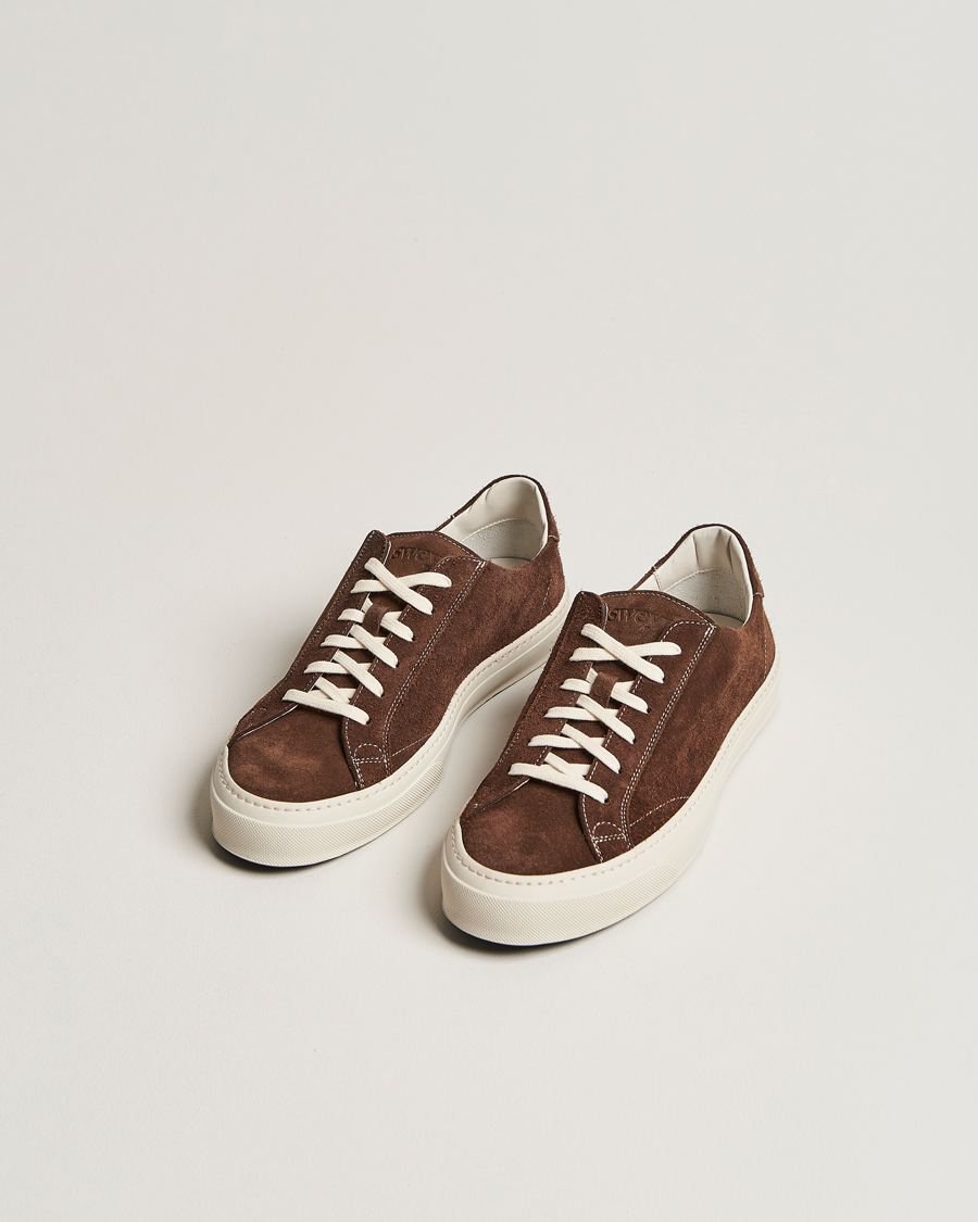 Herren |  | Sweyd | Base Rugged Suede Sneaker Brown