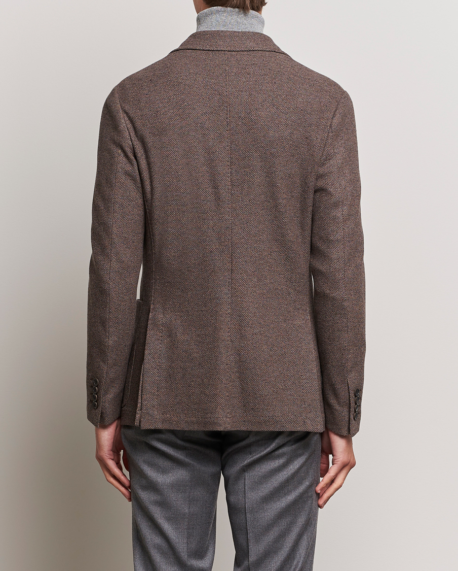 Herren | Sakkos | Canali | Structured Wool Jersey Jacket Beige