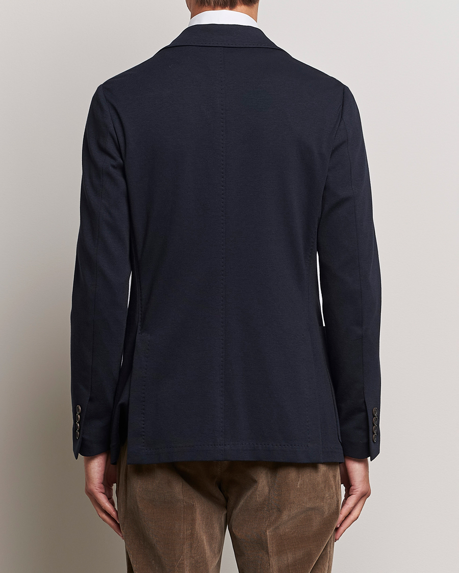 Herren | Sakkos | Canali | Jersey Stretch Jacket Navy