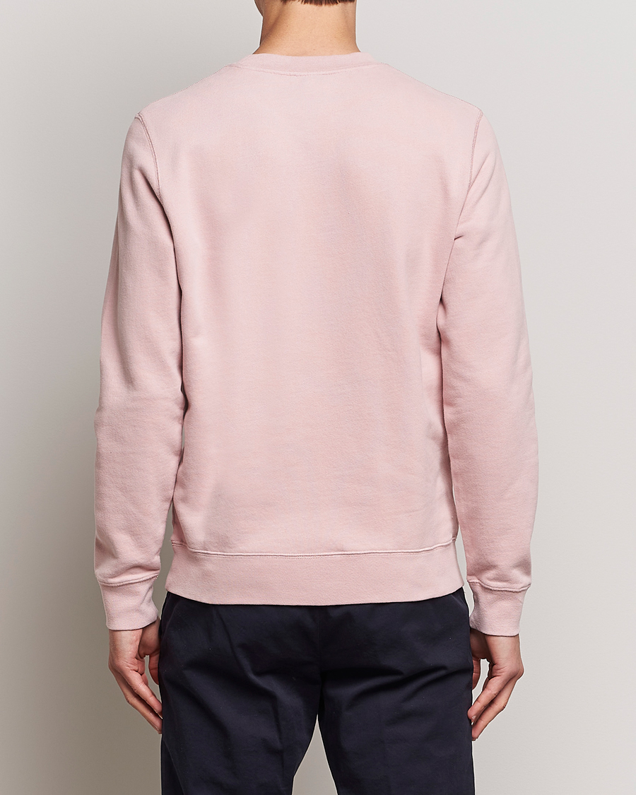 Herren | Pullover | Sunspel | Loopback Sweatshirt Shell Pink