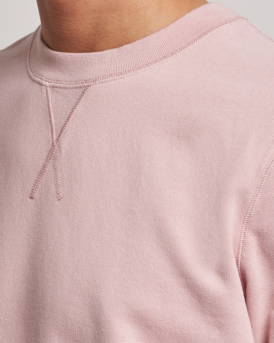 Herren | Pullover | Sunspel | Loopback Sweatshirt Shell Pink