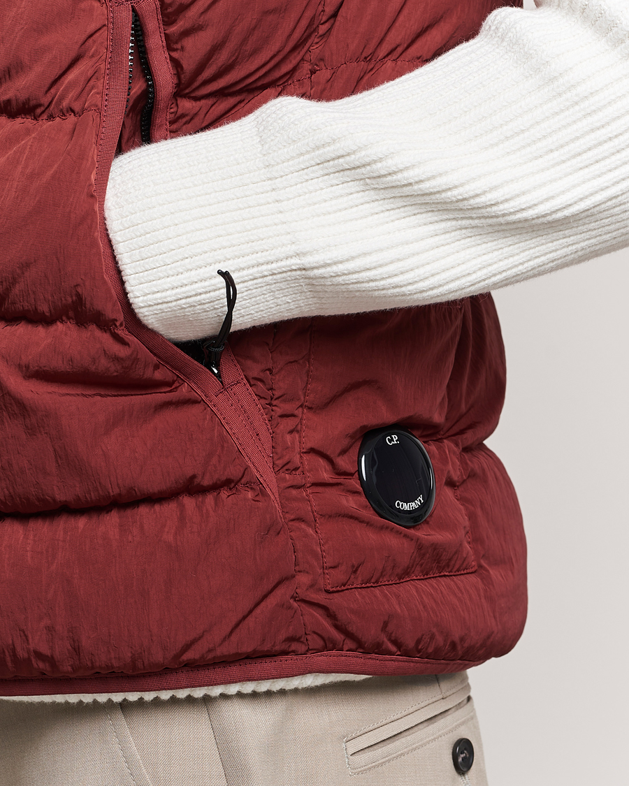 Herren | Jacken | C.P. Company | Eco-Chrome R Lightweight Down Vest Wine