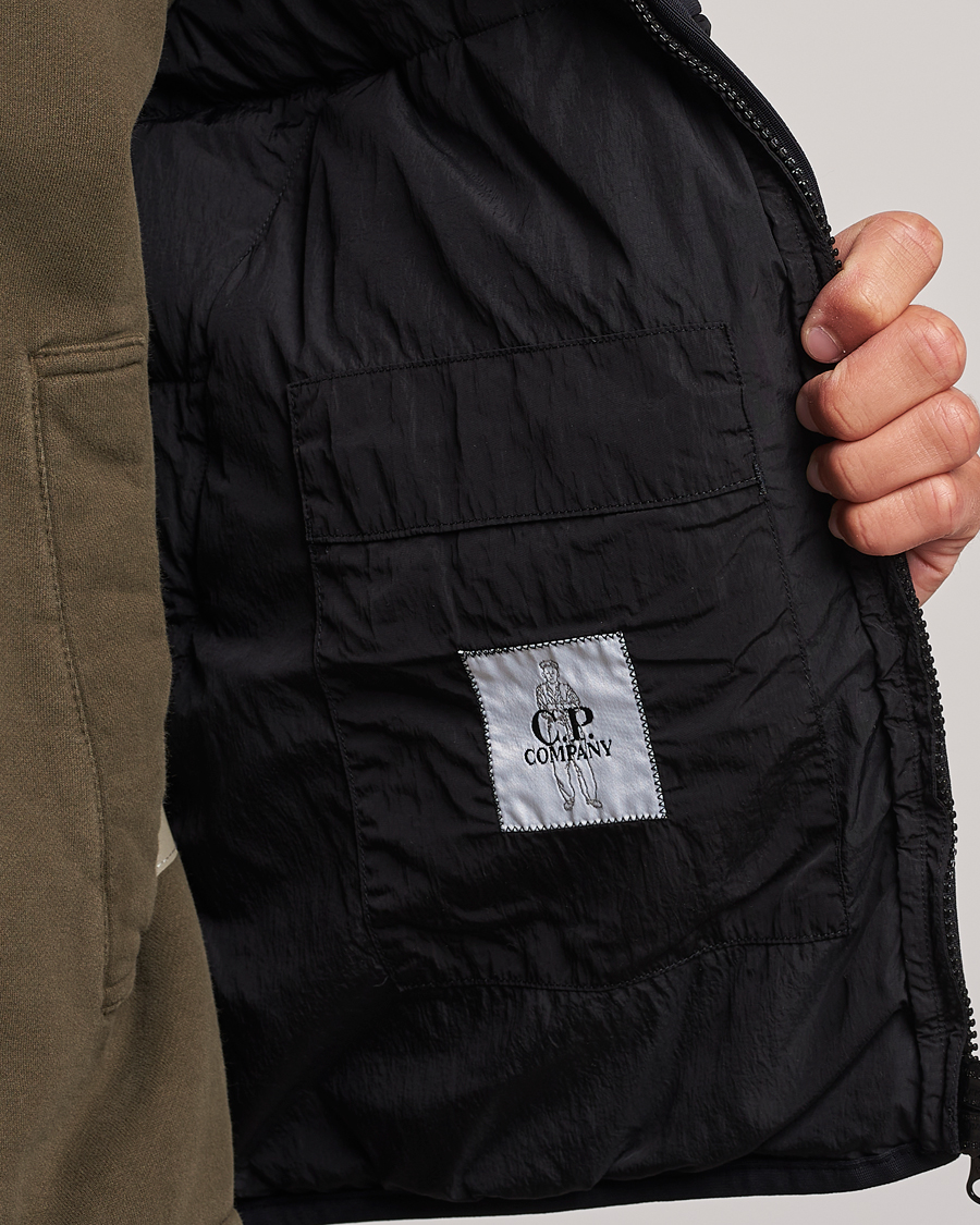 Herren | Jacken | C.P. Company | Eco-Chrome R Lightweight Down Vest Black