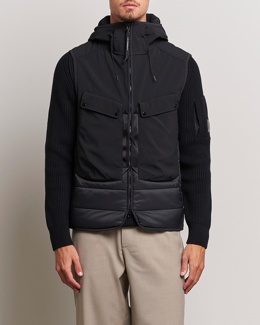 Herren | C.P. Company | C.P. Company | CP Shell - R Mixed Goggle Vest Black