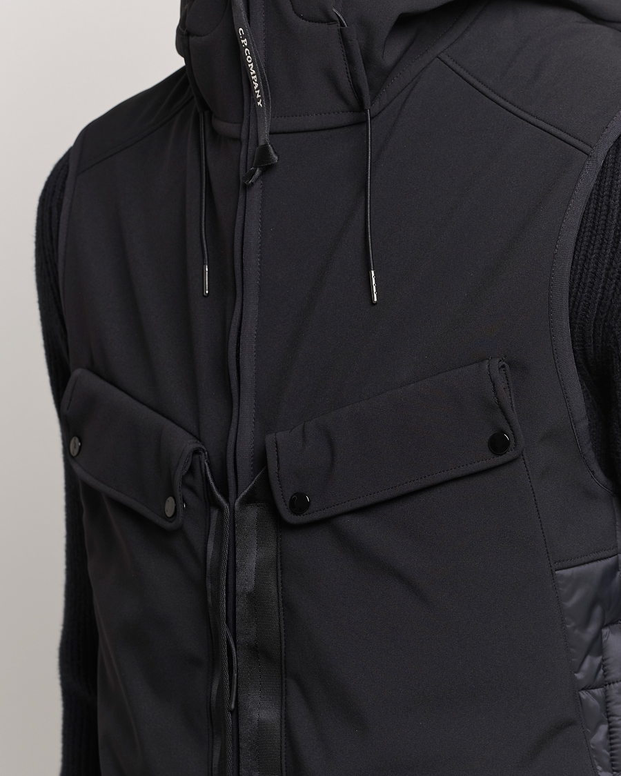 Herren | Jacken | C.P. Company | CP Shell - R Mixed Goggle Vest Black