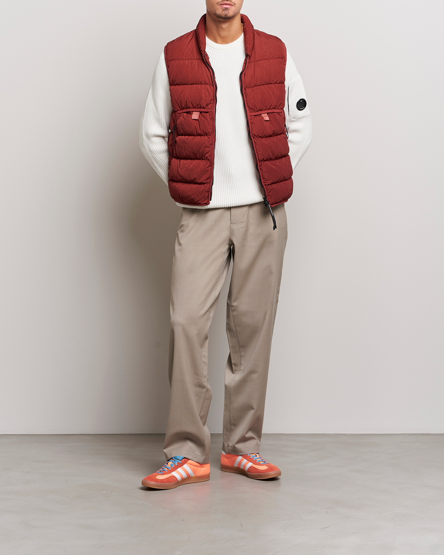 Herren | Pullover | C.P. Company | Full Rib Knitted Cotton Crewneck White
