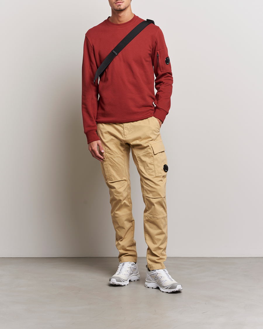 Herren | Hosen | C.P. Company | Stretch Satin Lens Cargo Pants Beige