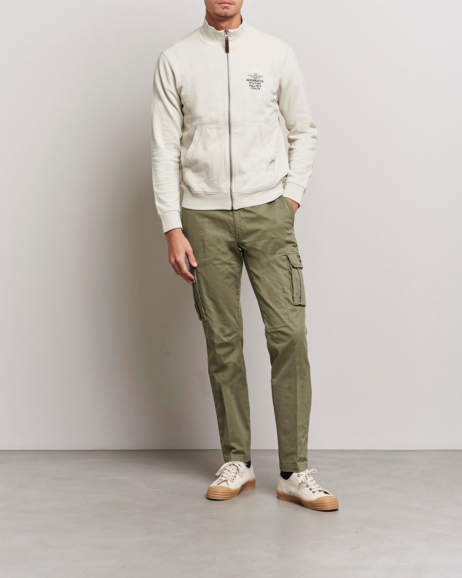 Herren | Hosen | Aeronautica Militare | Cotton Cargo Pants Green