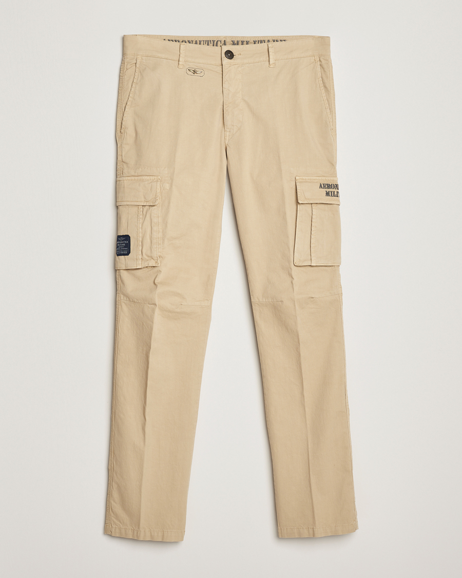 Herren | | Aeronautica Militare | Cotton Cargo Pants Sand