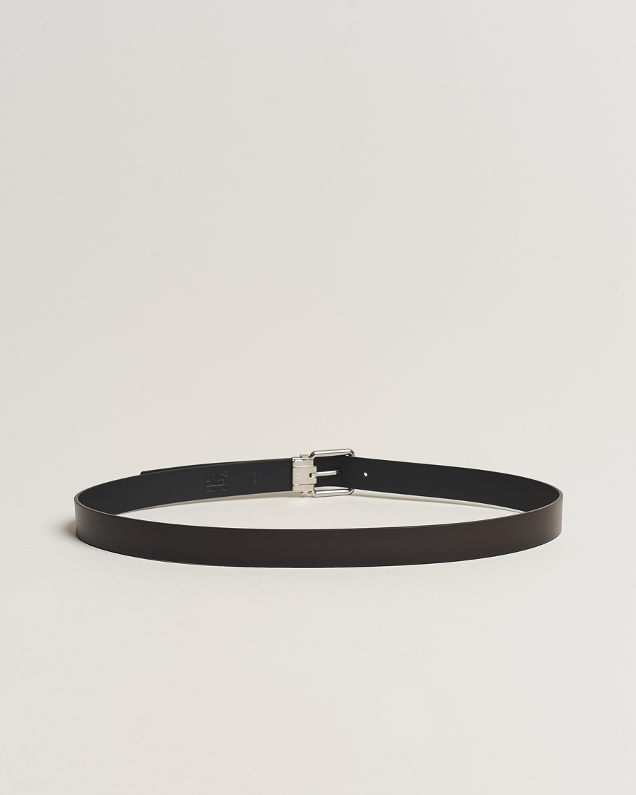Herren | | Montblanc | 30mm Leather Belt Brown