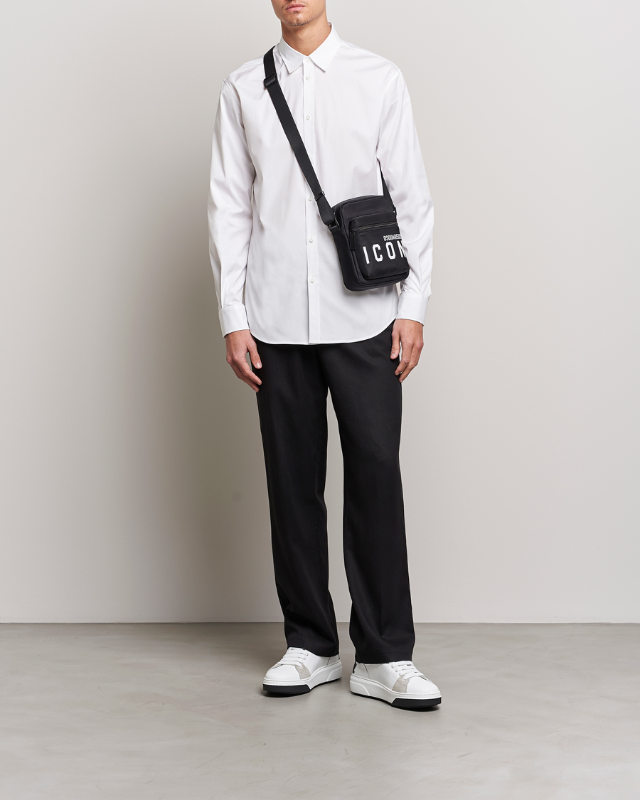 Herren | Hemden | Dsquared2 | Relaxed Dan Poplin Shirt White
