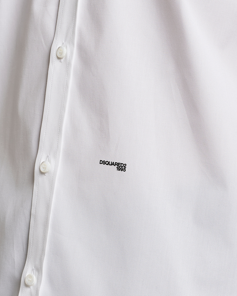 Herren | Hemden | Dsquared2 | Relaxed Dan Poplin Shirt White