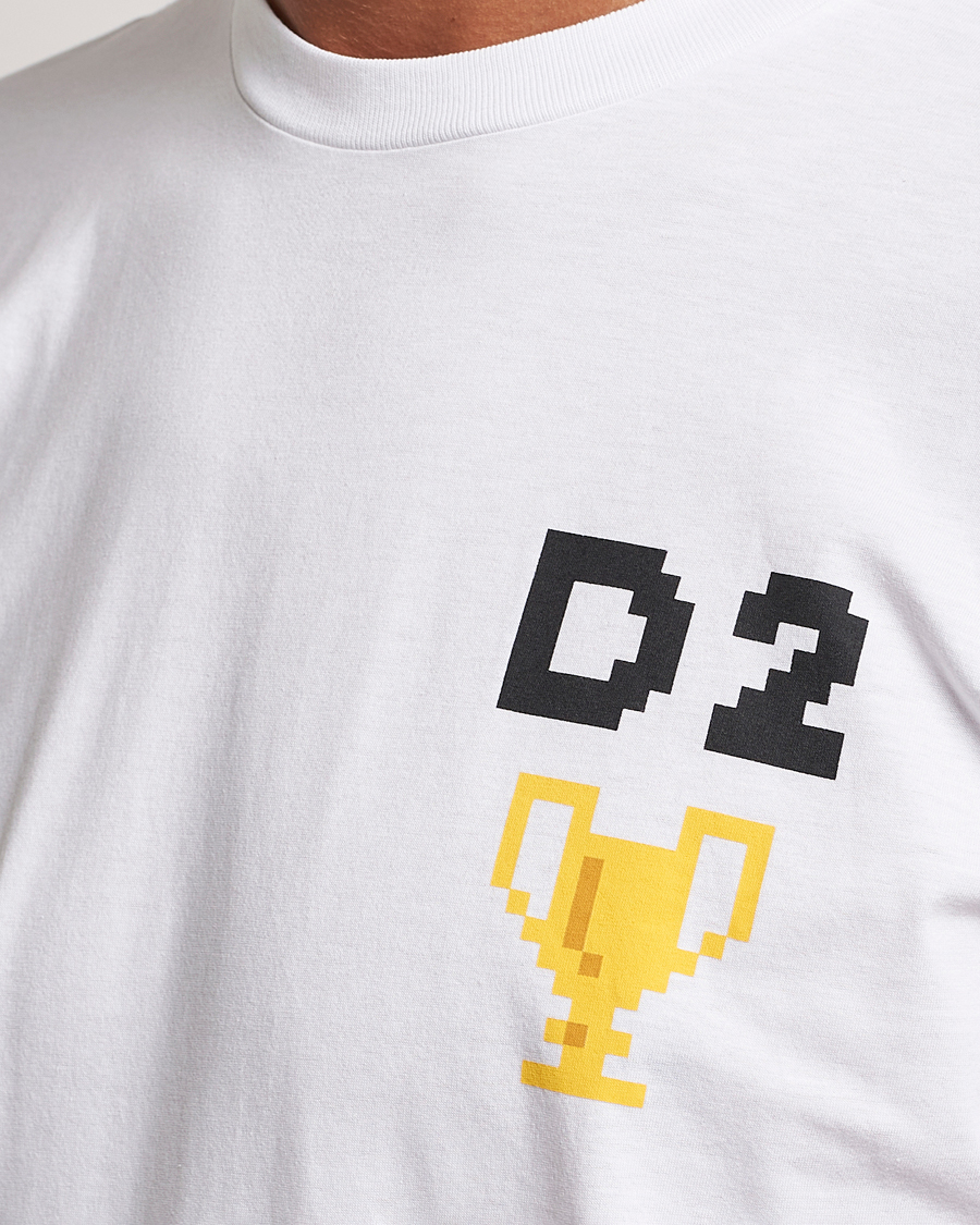 Herren | T-Shirts | Dsquared2 | Cool Fit Trophy Tee White