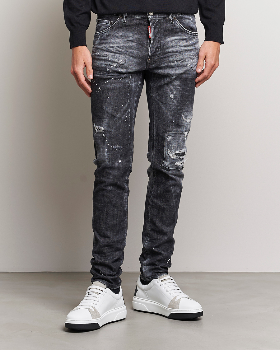 Herren | Schwartze Jeans | Dsquared2 | Cool Guy Jeans Black Wash