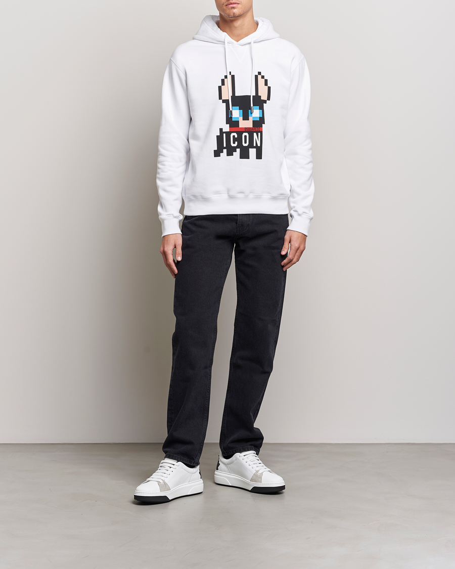 Herren | Pullover | Dsquared2 | Cool Fit Ciro Hoodie White