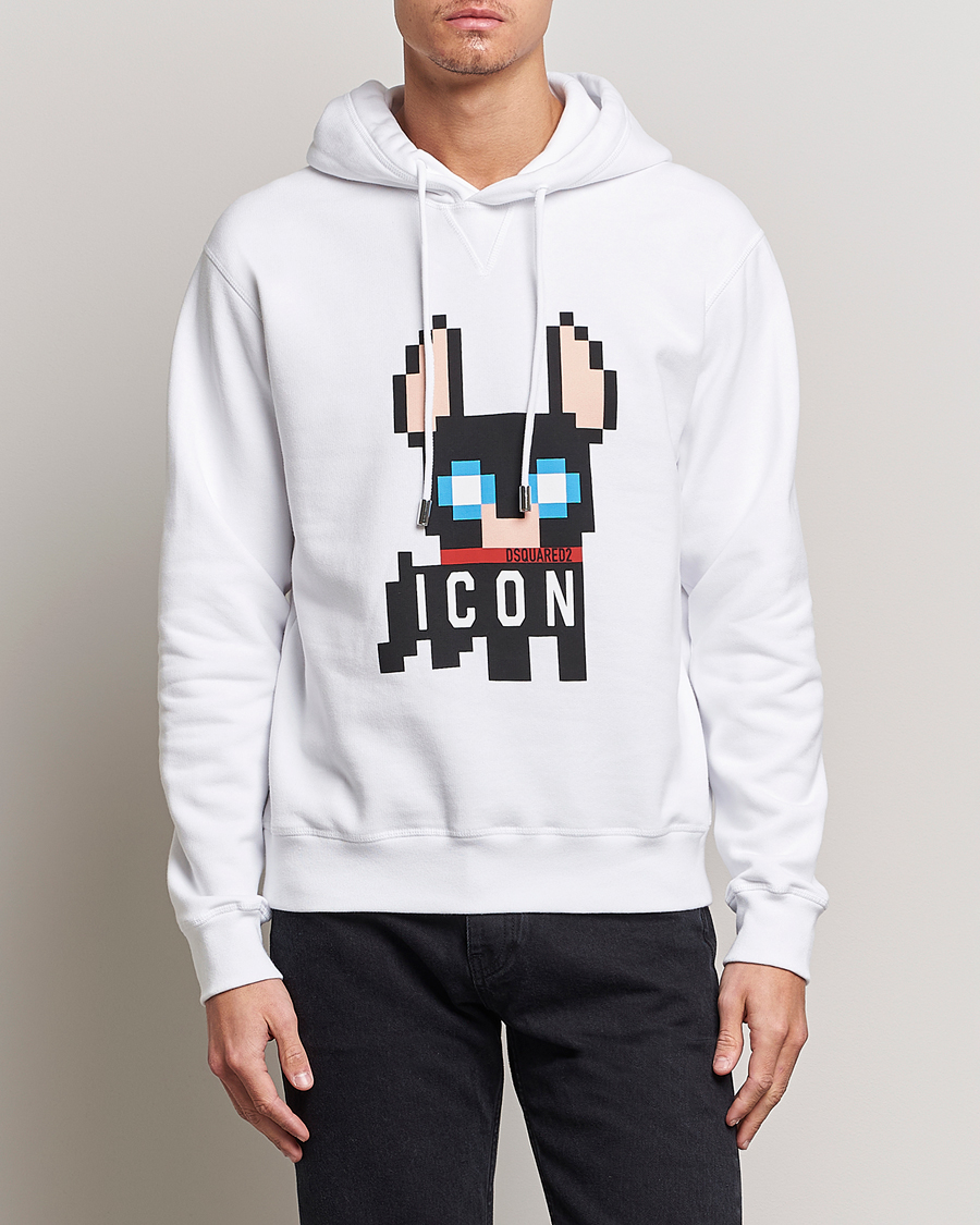 Herren |  | Dsquared2 | Cool Fit Ciro Hoodie White
