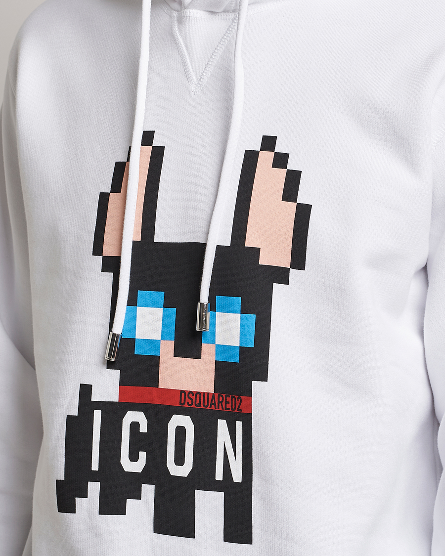 Herren | Pullover | Dsquared2 | Cool Fit Ciro Hoodie White