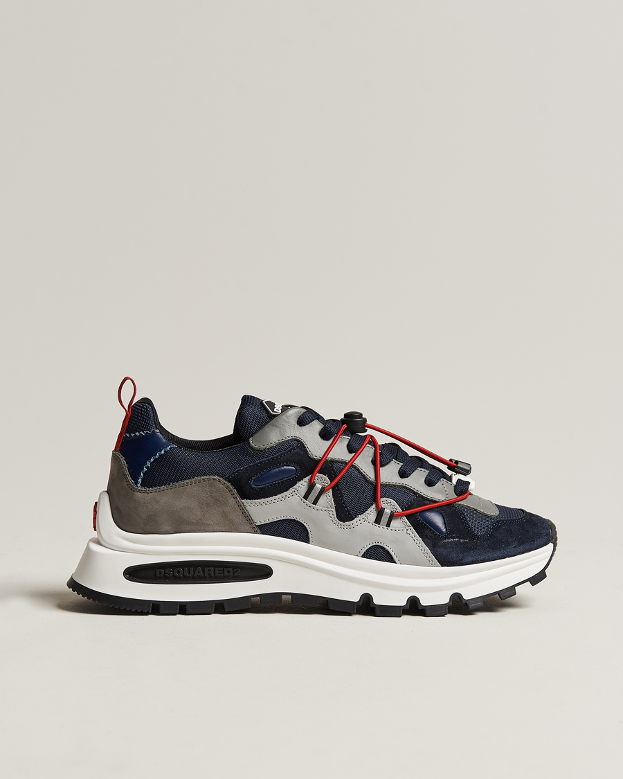 Herren | Dsquared2 DS2 Running Sneaker Blue/Grey | Dsquared2 | DS2 Running Sneaker Blue/Grey