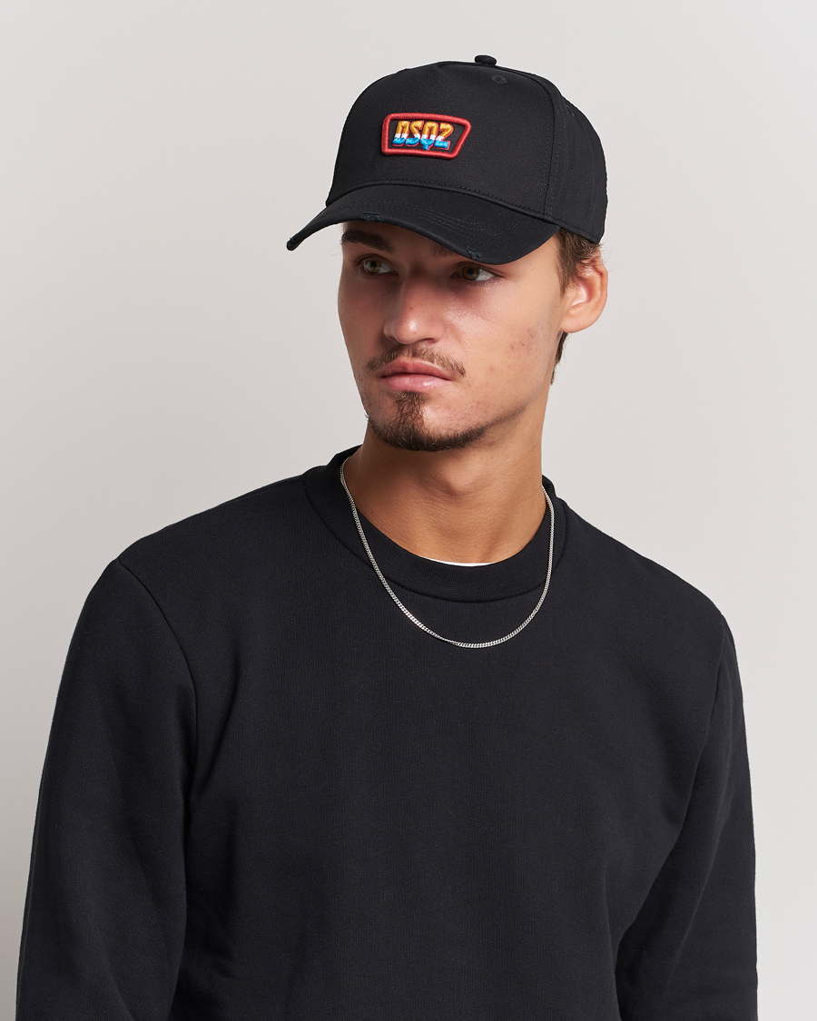Herren | Dsquared2 Gaming Baseball Cap Black | Dsquared2 | Gaming Baseball Cap Black