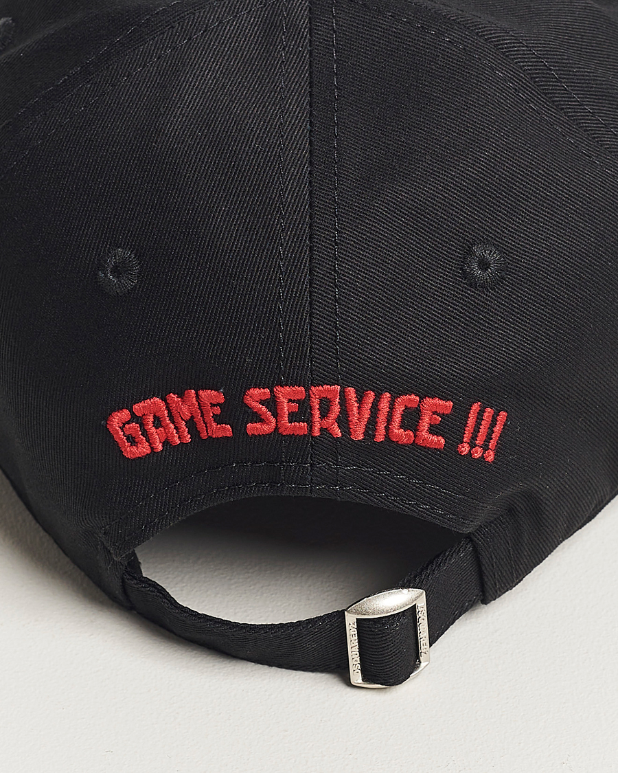 Herren | Dsquared2 Gaming Baseball Cap Black | Dsquared2 | Gaming Baseball Cap Black