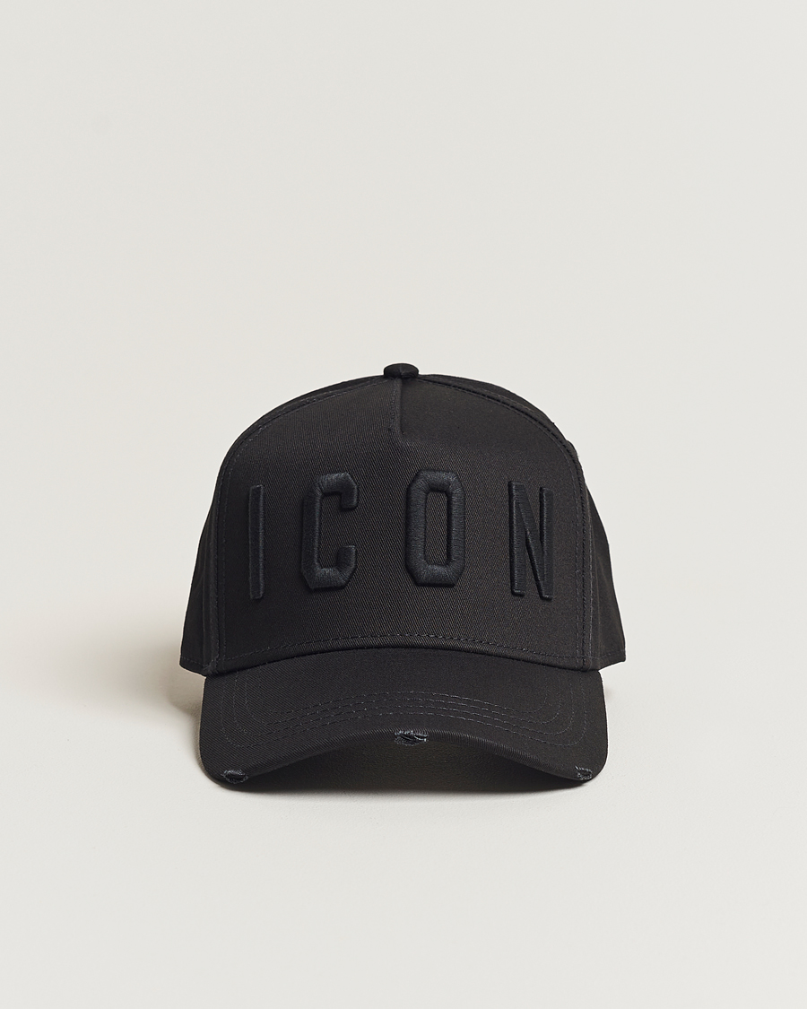 Herren | Hüte & Mützen | Dsquared2 | Icon Baseball Cap Black/Black
