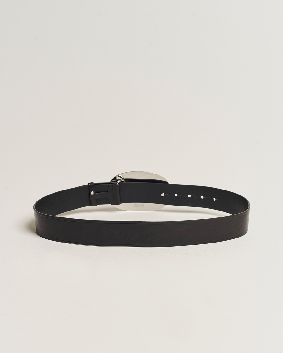 Herren | Dsquared2 Vintage Plaque Belt Black | Dsquared2 | Vintage Plaque Belt Black