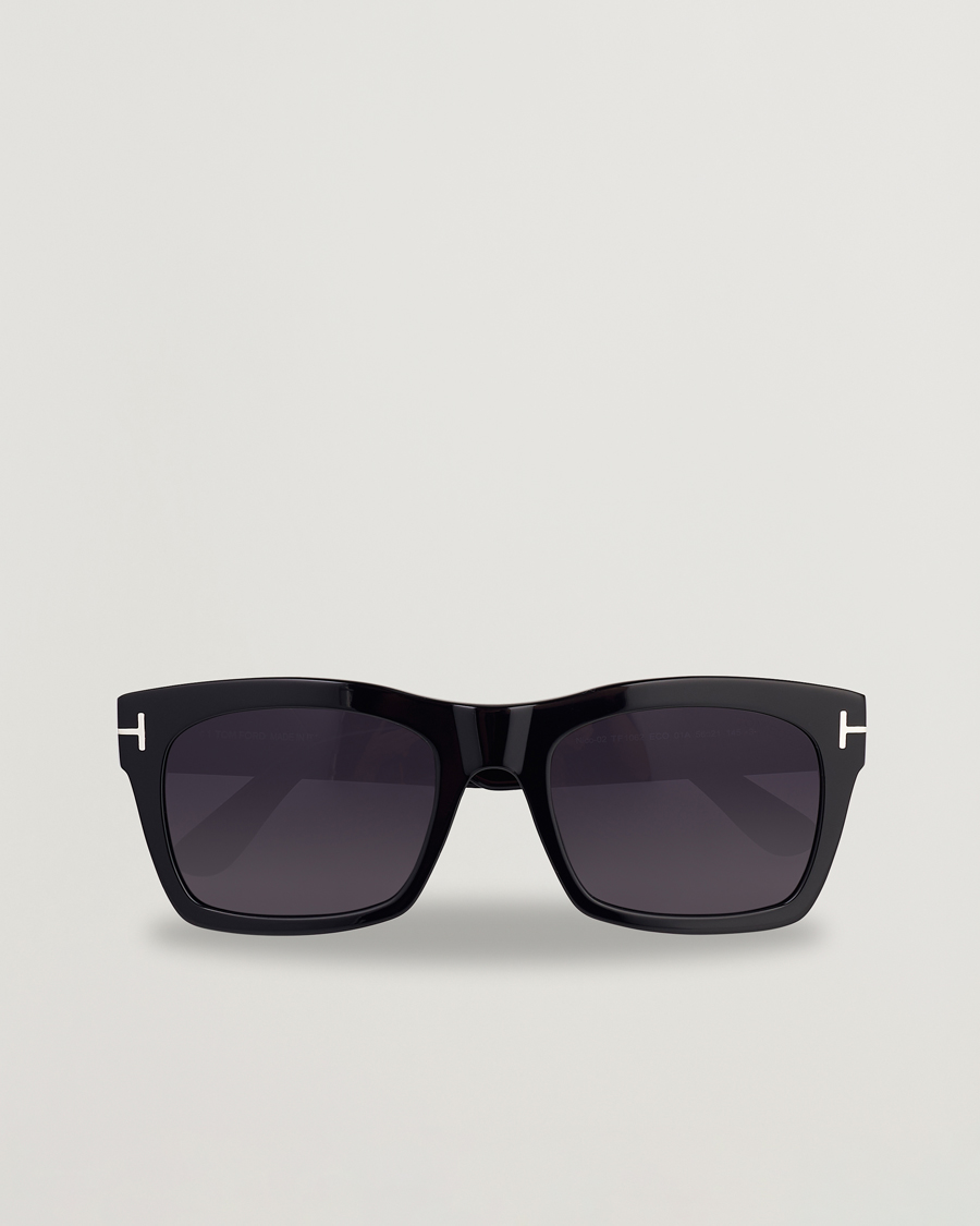 Herren | Sonnenbrillen | Tom Ford | Nico-02 Sunglasses Shine Black/Smoke