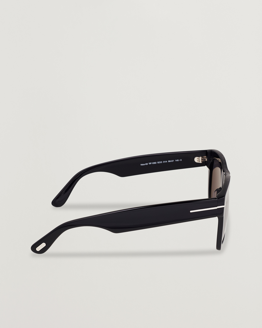 Herren | Sonnenbrillen | Tom Ford | Nico-02 Sunglasses Shine Black/Smoke