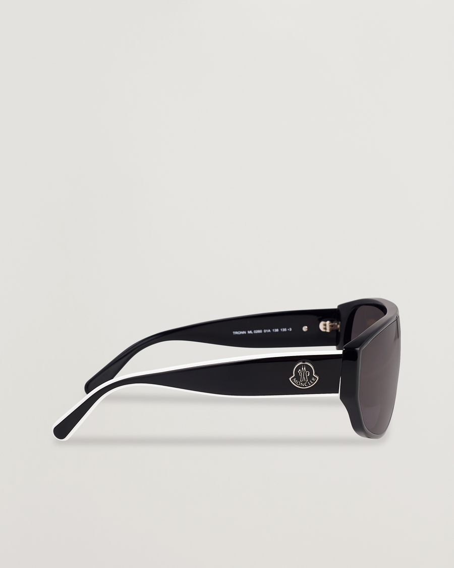 Herren | Sonnenbrillen | Moncler Lunettes | Tronn Sunglasses Shiny Black/Smoke