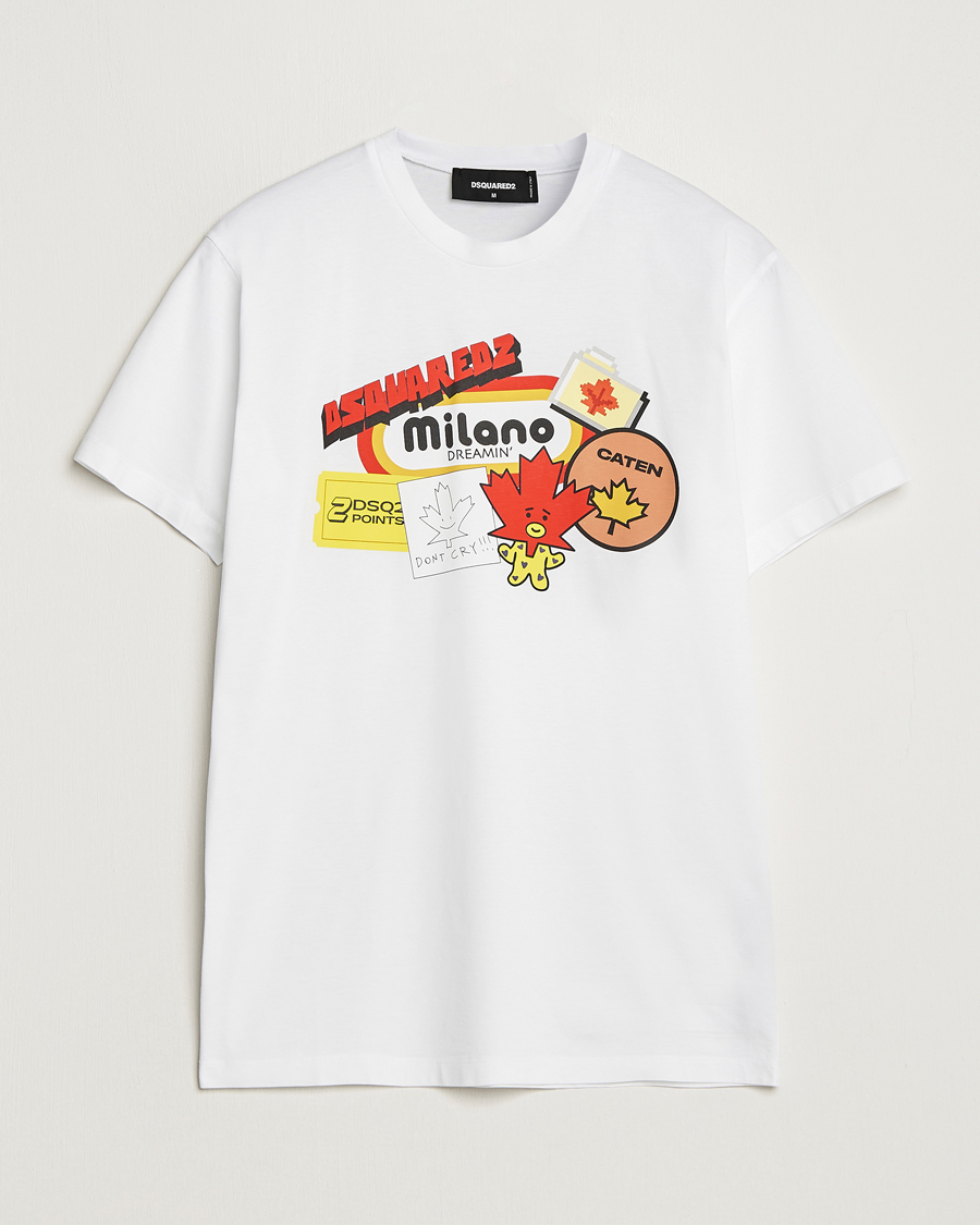 Herren | | Dsquared2 | Cool Fit Crew Neck T-Shirt White