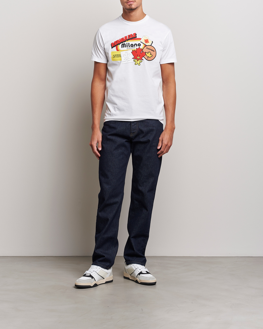 Herren | T-Shirts | Dsquared2 | Cool Fit Crew Neck T-Shirt White