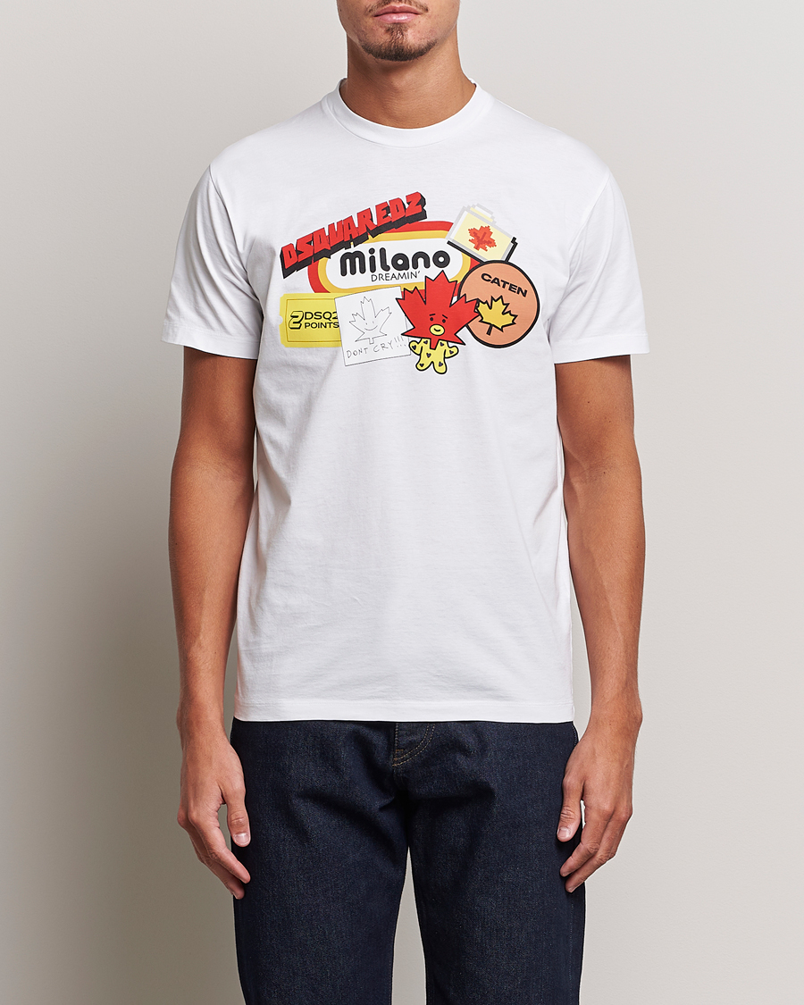 Herren | | Dsquared2 | Cool Fit Crew Neck T-Shirt White