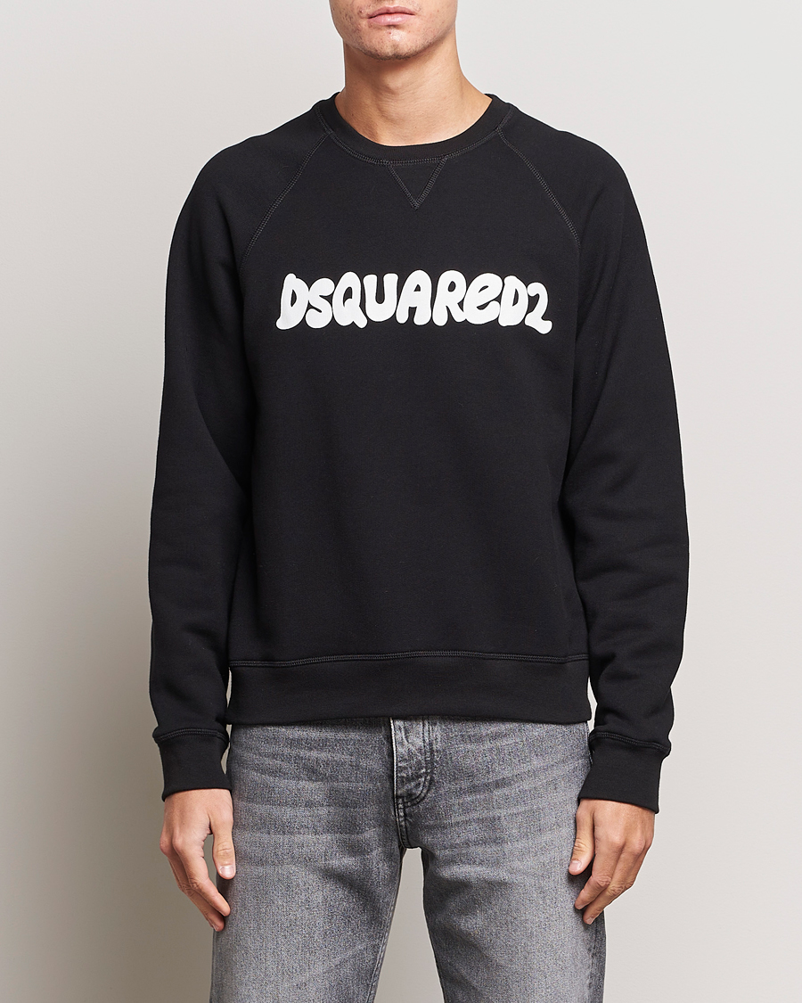 Herren |  | Dsquared2 | Cool Fit Crew Neck Sweatshirt Black