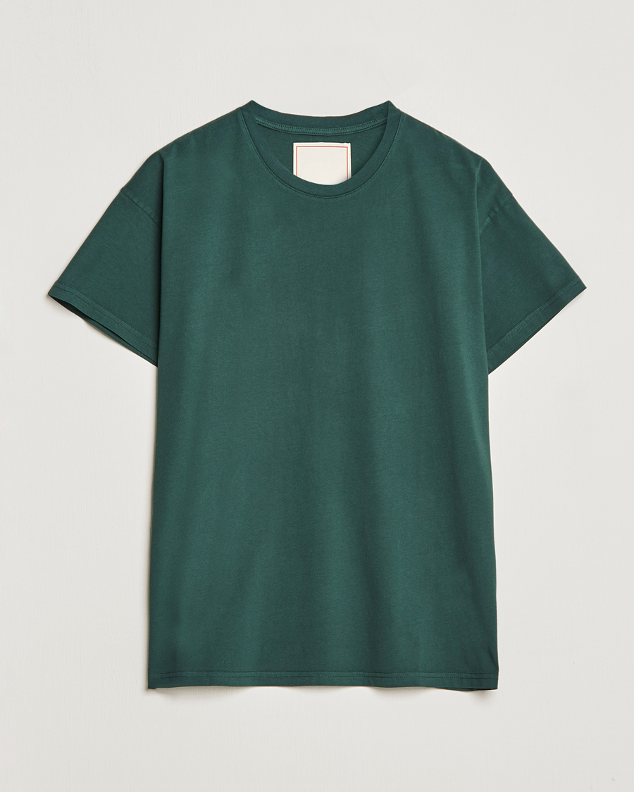 Herren |  | Jeanerica | Marcel Crew Neck T-Shirt Dark Green