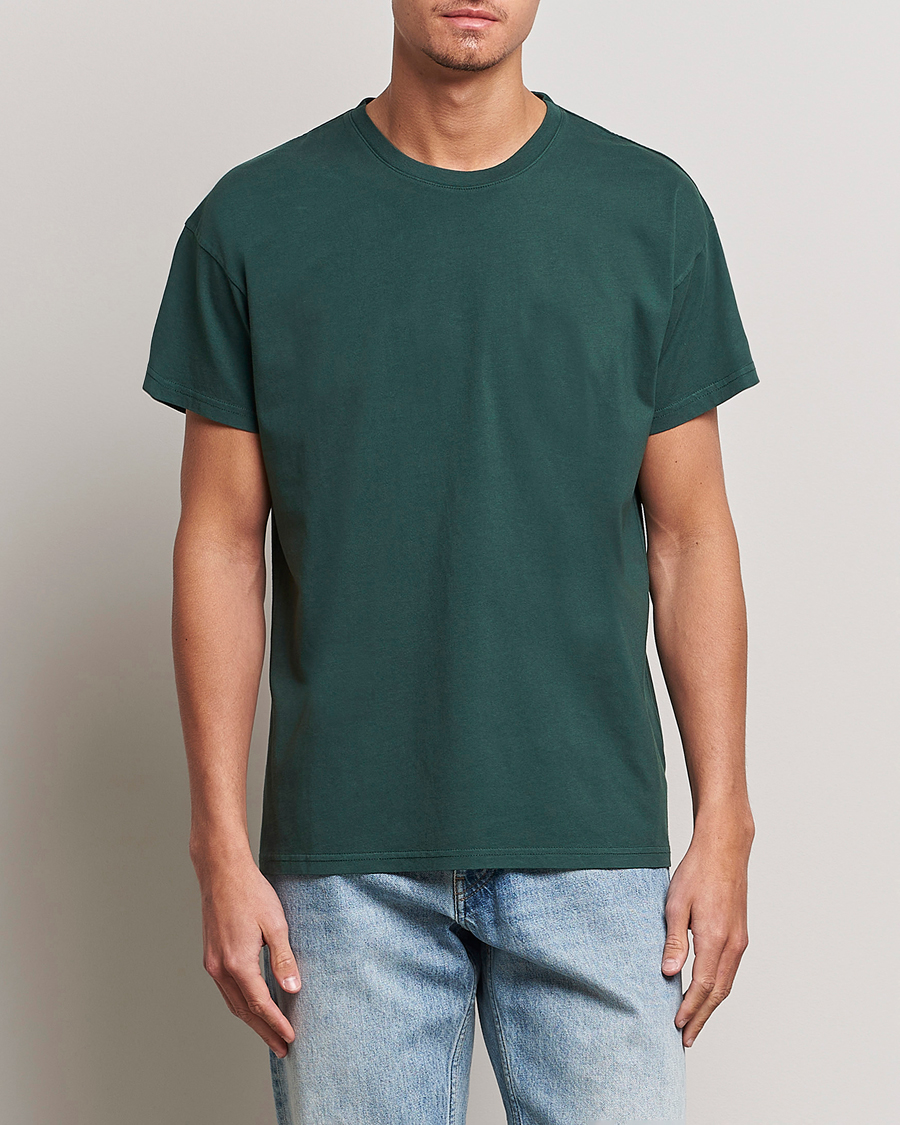 Herren | Jeanerica | Jeanerica | Marcel Crew Neck T-Shirt Dark Green