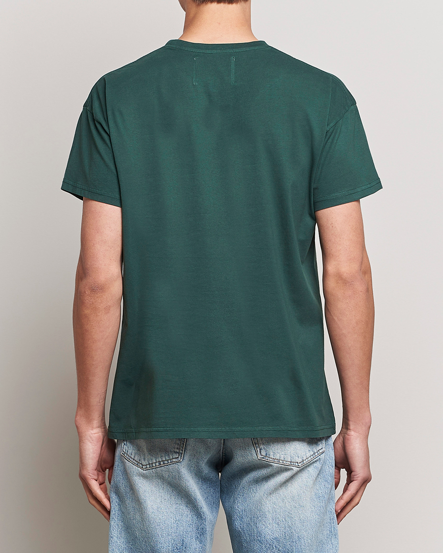 Herren | T-Shirts | Jeanerica | Marcel Crew Neck T-Shirt Dark Green