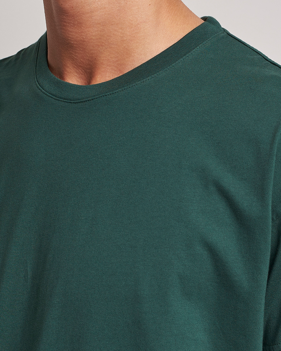 Herren | T-Shirts | Jeanerica | Marcel Crew Neck T-Shirt Dark Green