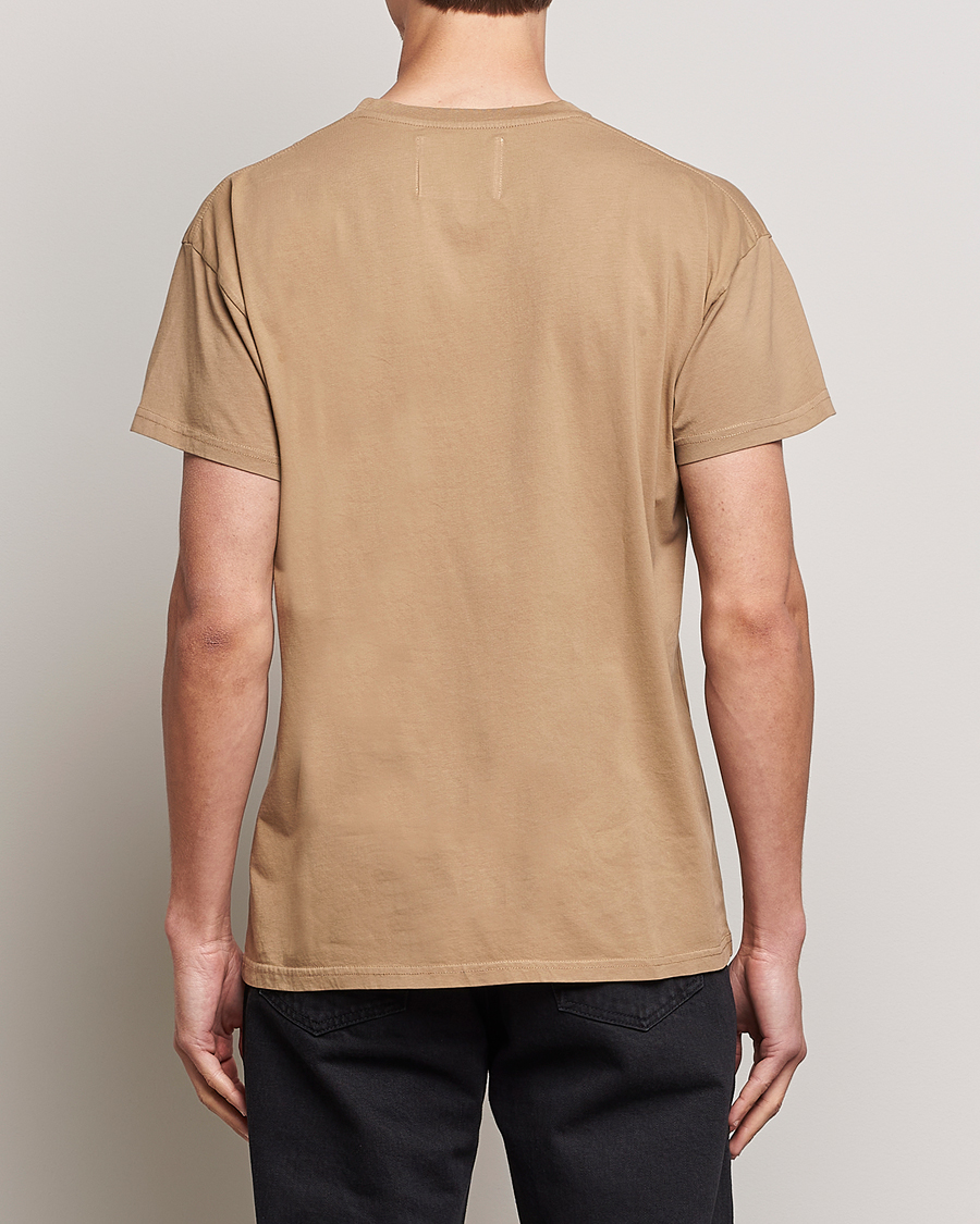 Herren | T-Shirts | Jeanerica | Marcel Crew Neck T-Shirt Dark Sand