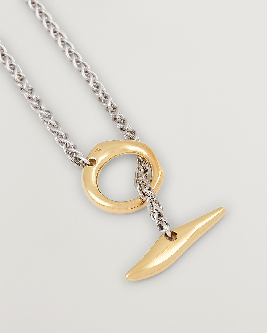 Herren | Tom Wood Robin Bracelet Duo Silver/Gold | Tom Wood | Robin Bracelet Duo Silver/Gold
