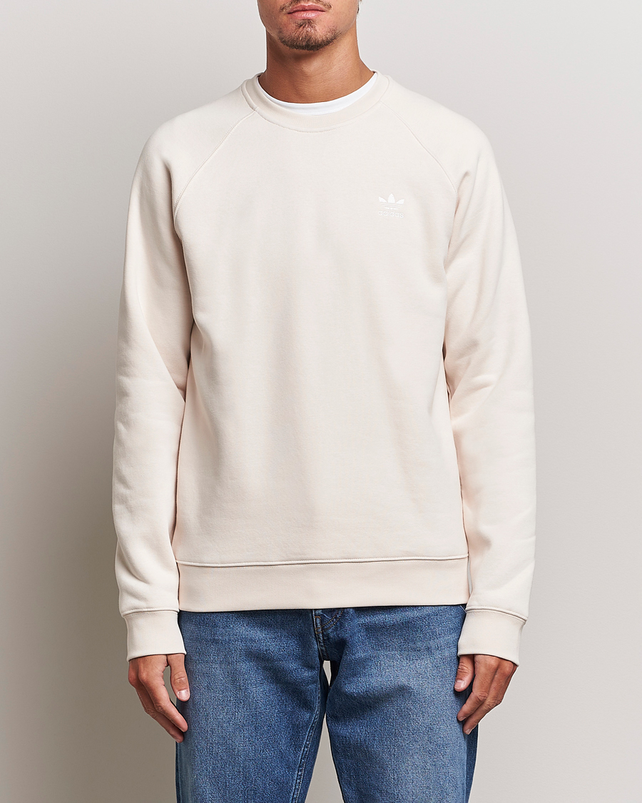 Herren |  | adidas Originals | Essential Crew Neck Sweatshirt Won White