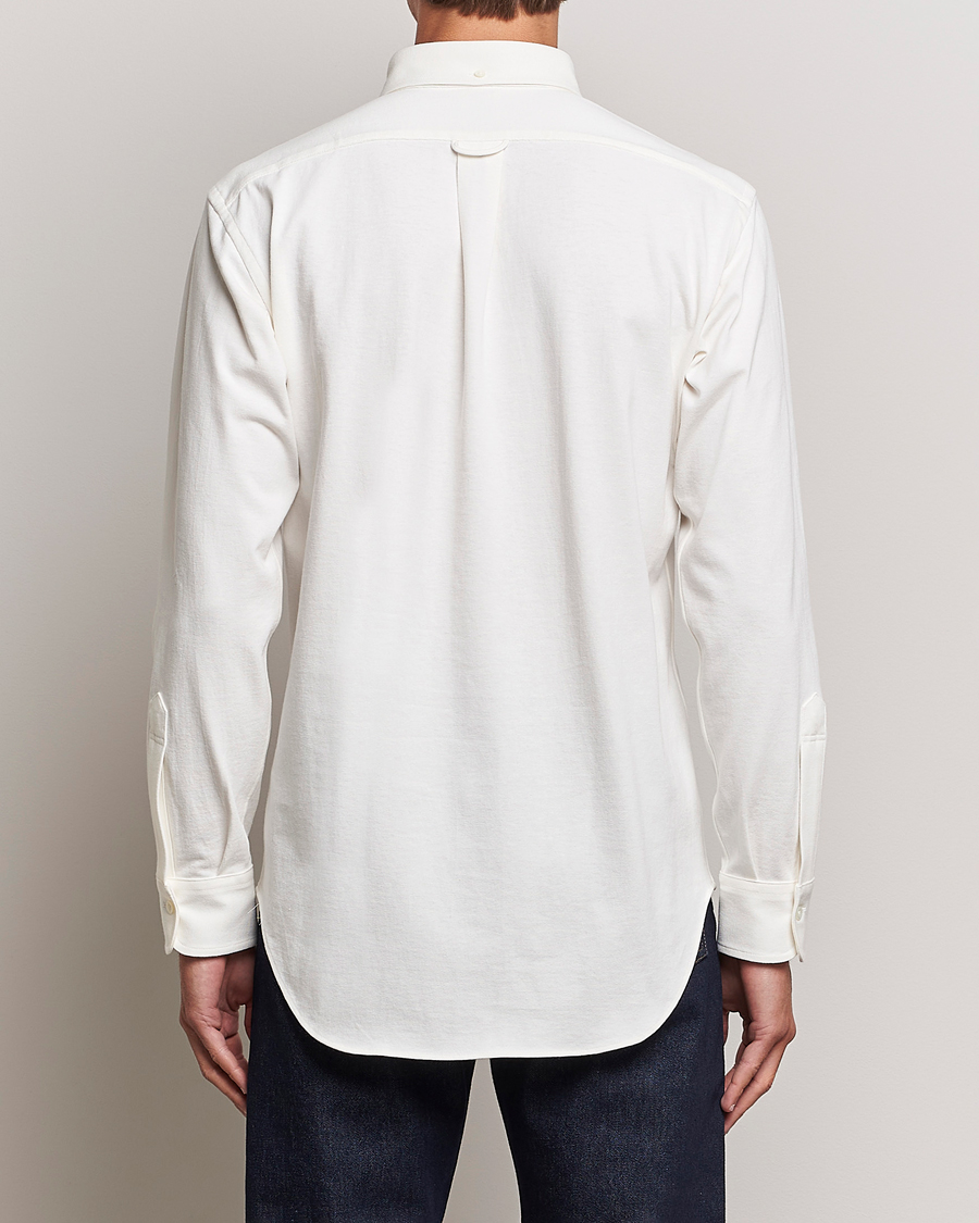Herren | Hemden | Kamakura Shirts | Vintage Ivy Knit Popover Shirt Off White