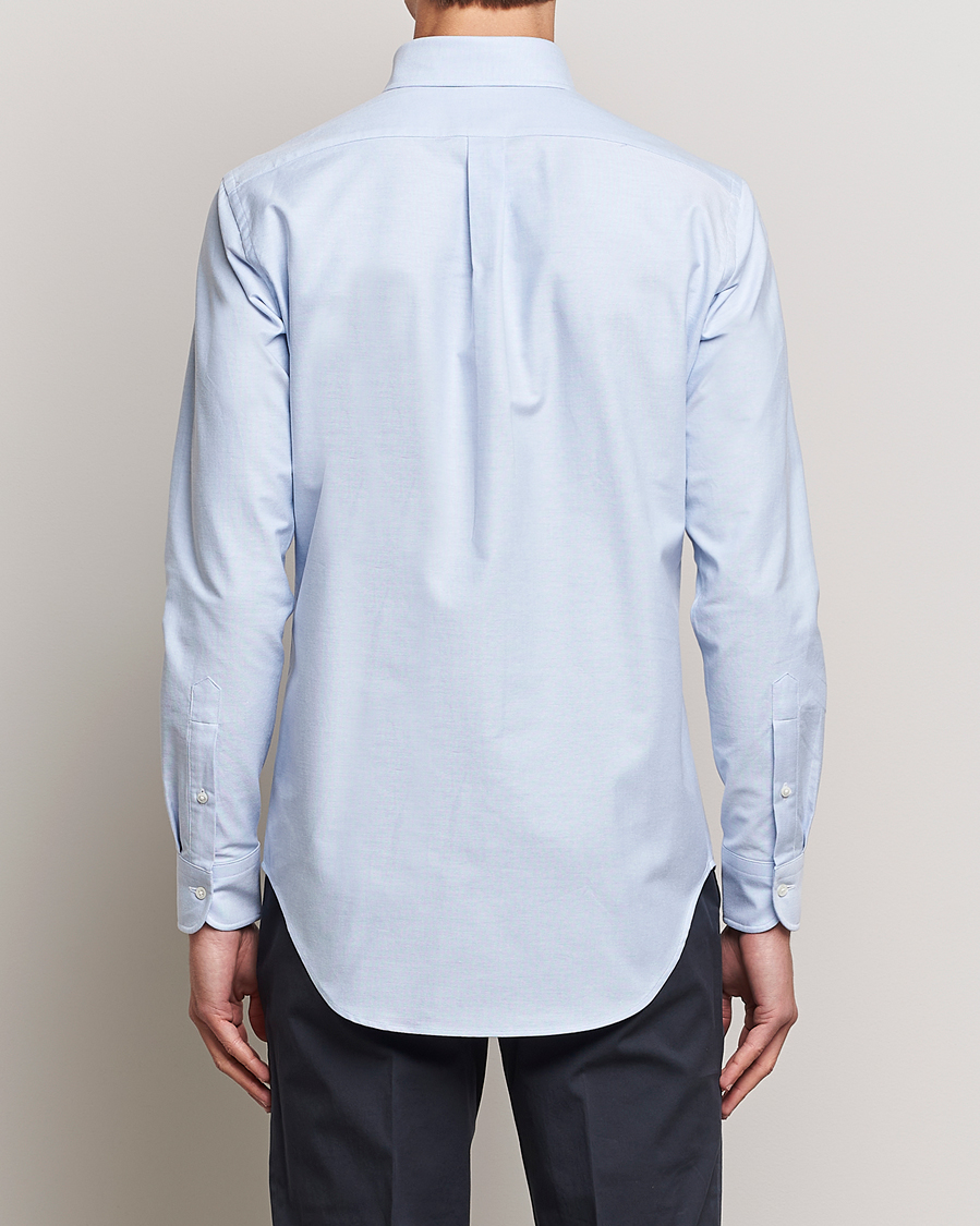 Herren | Hemden | Kamakura Shirts | Slim Fit Oxford BD Shirt Light Blue