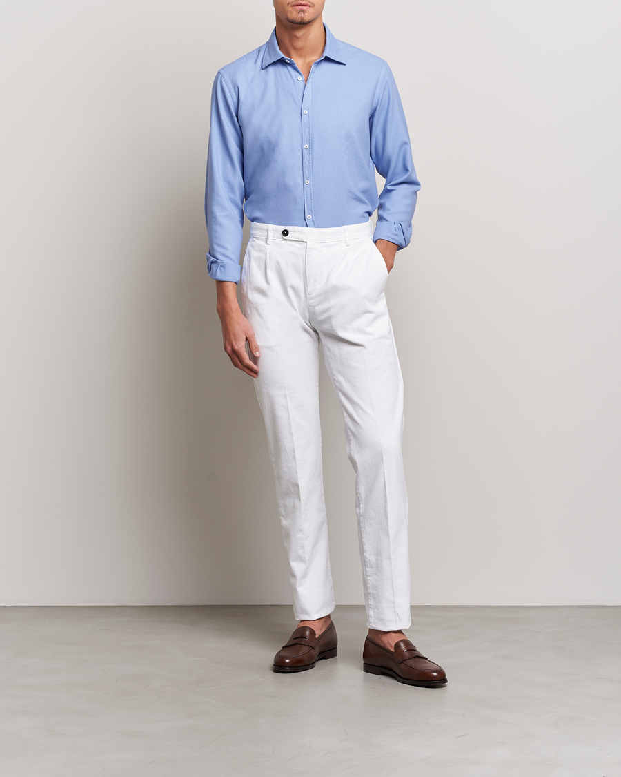 Herren | Hemden | Massimo Alba | Genova Vajella Flannel Shirt Capri