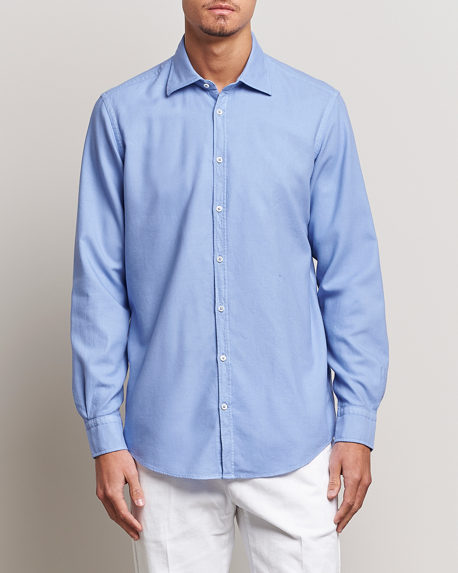 Herren | Flannellhemden | Massimo Alba | Genova Vajella Flannel Shirt Capri