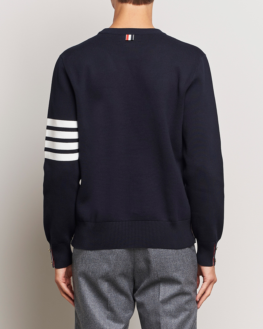 Herren | Pullover | Thom Browne | Milano Stitch Crew Neck Navy