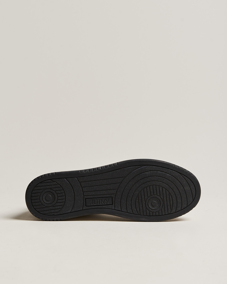 Herren | Autry Medalist Mid Bicolor Leather Sneaker Black | Autry | Medalist Mid Bicolor Leather Sneaker Black